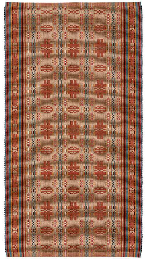 Traditional rug design by Kelly Marshall