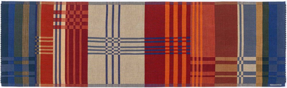 modern rug, rep weave