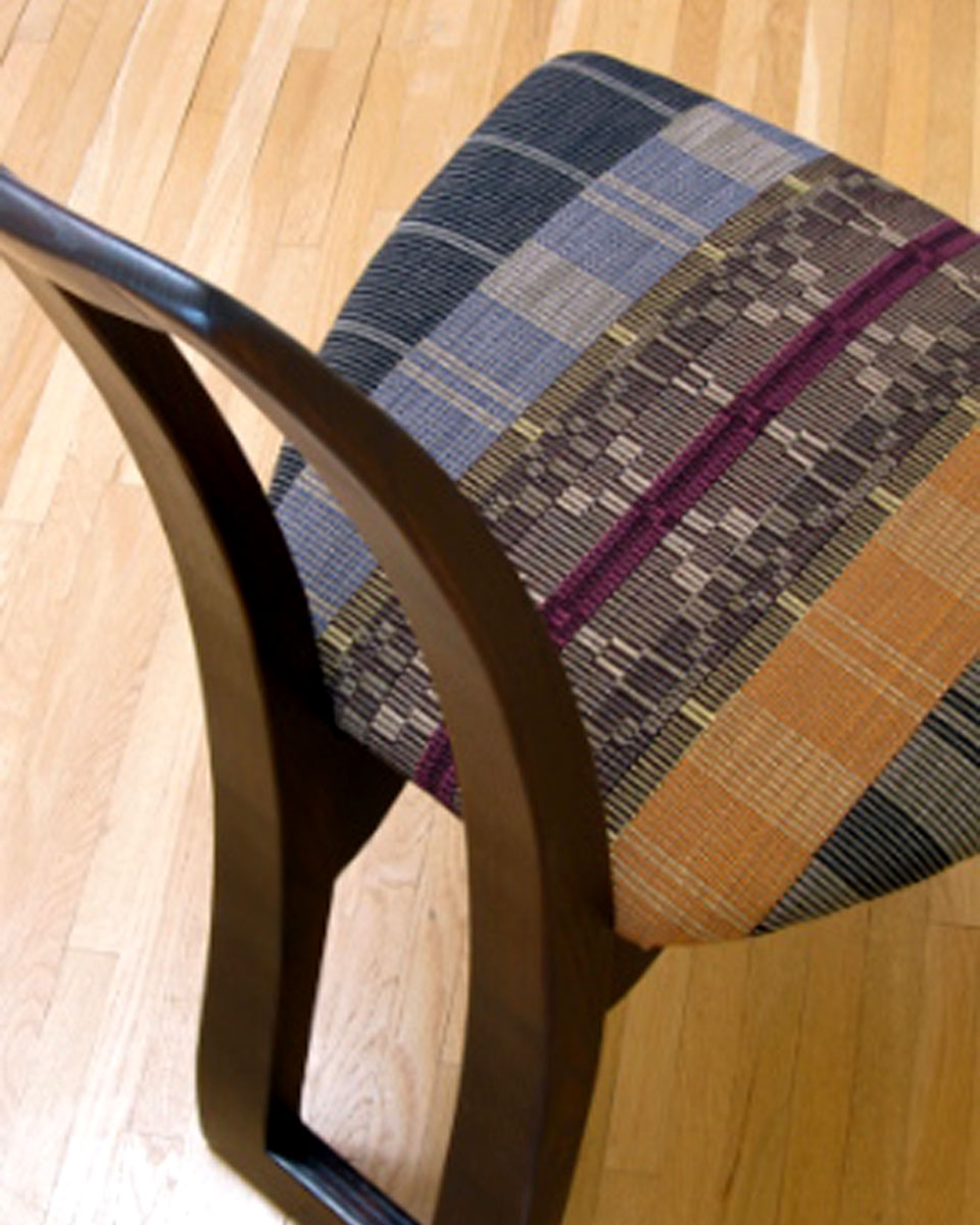custom woven upholstry, handwoven textiles, rep weave, kelly marshall textiles